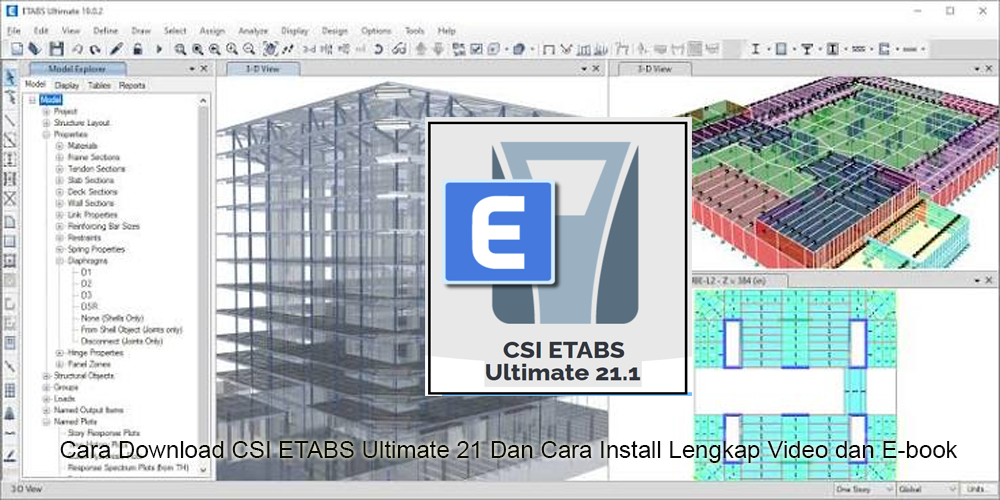 CSI ETABS ULTIMATE 21