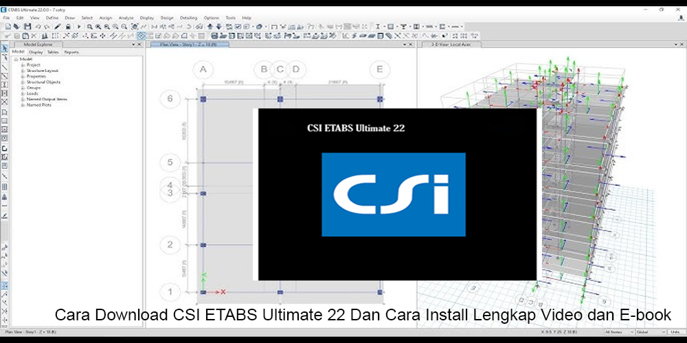 CSI ETABS ULTIMATE 22
