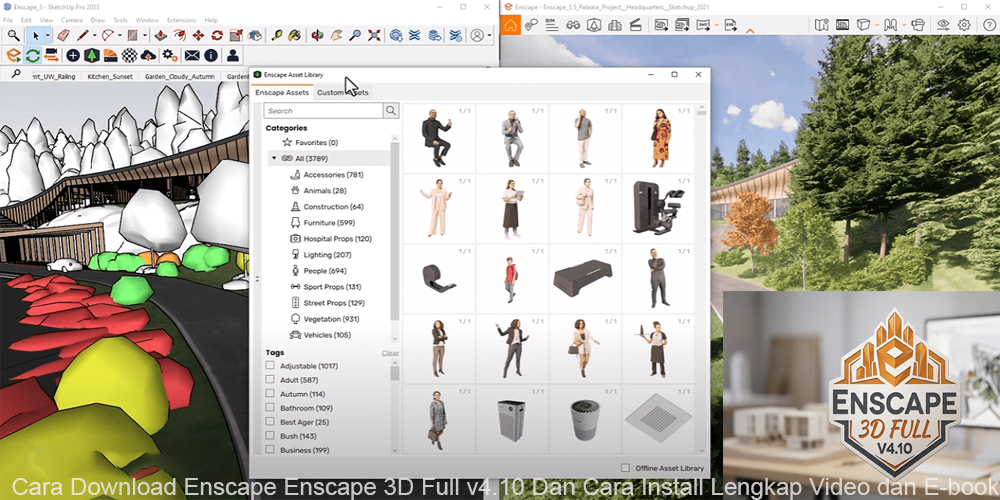 ENSCAPE 3D FULL V4.10