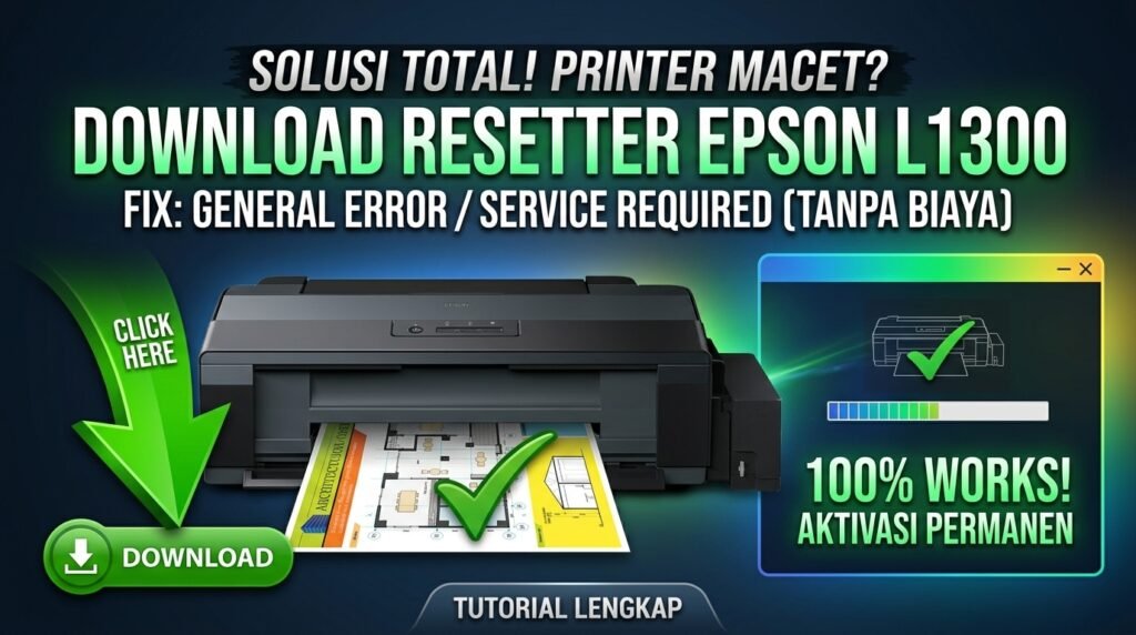 Resetter Printer Epson L1300