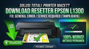 Resetter Printer Epson L1300
