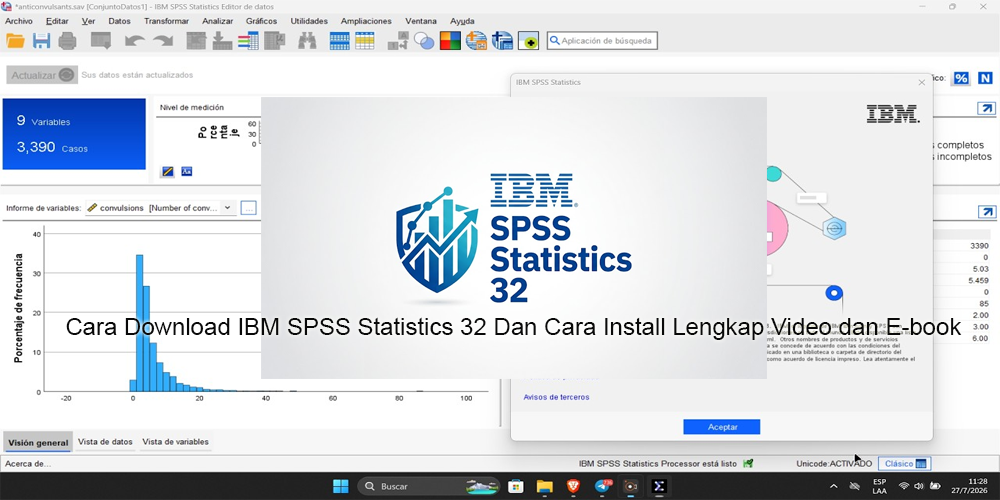 IBM SPSS Statistics 32