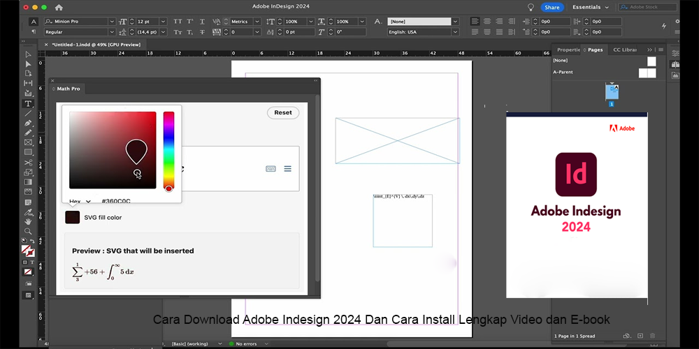 adobe indesign 2024..