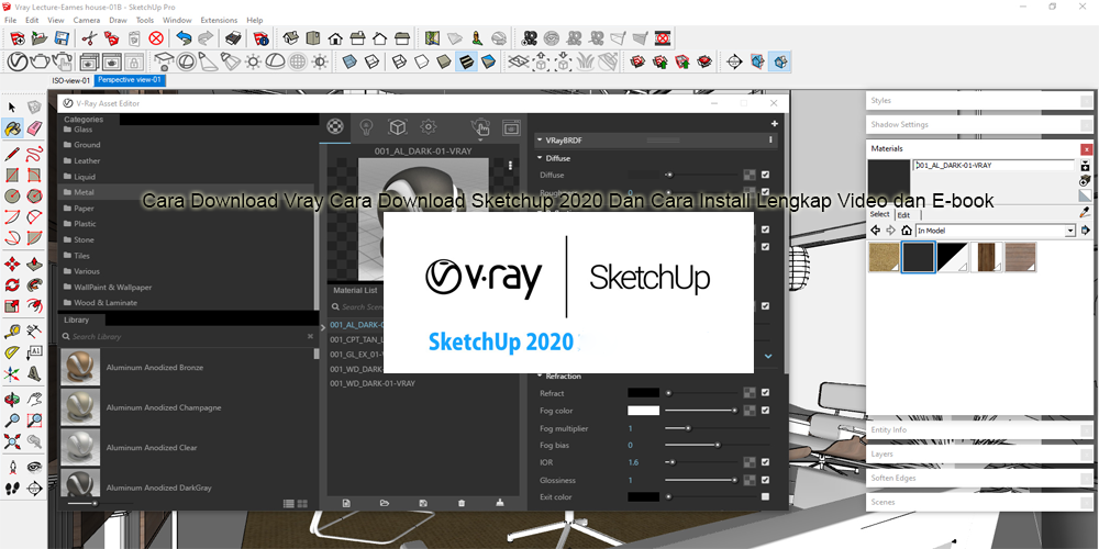 vray sketchup 2020