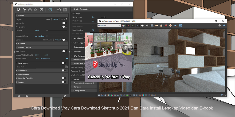 vray sketchup 2021