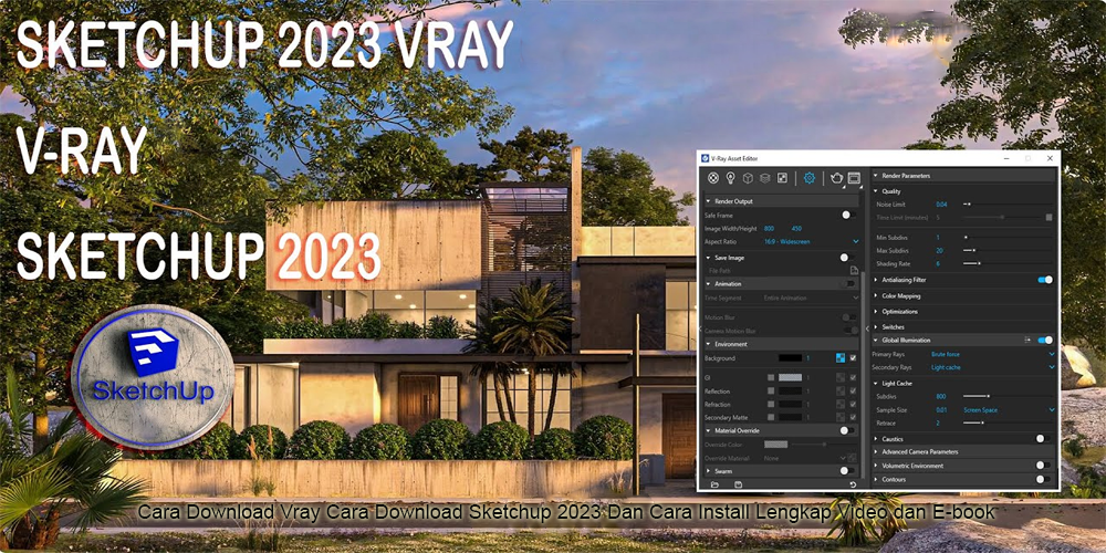 vray sketchup 2023